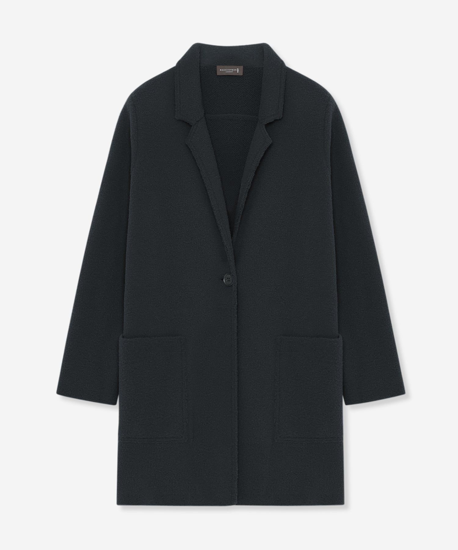 ダブルフェイスニットジャケット(コート)｜MACKINTOSH LONDON