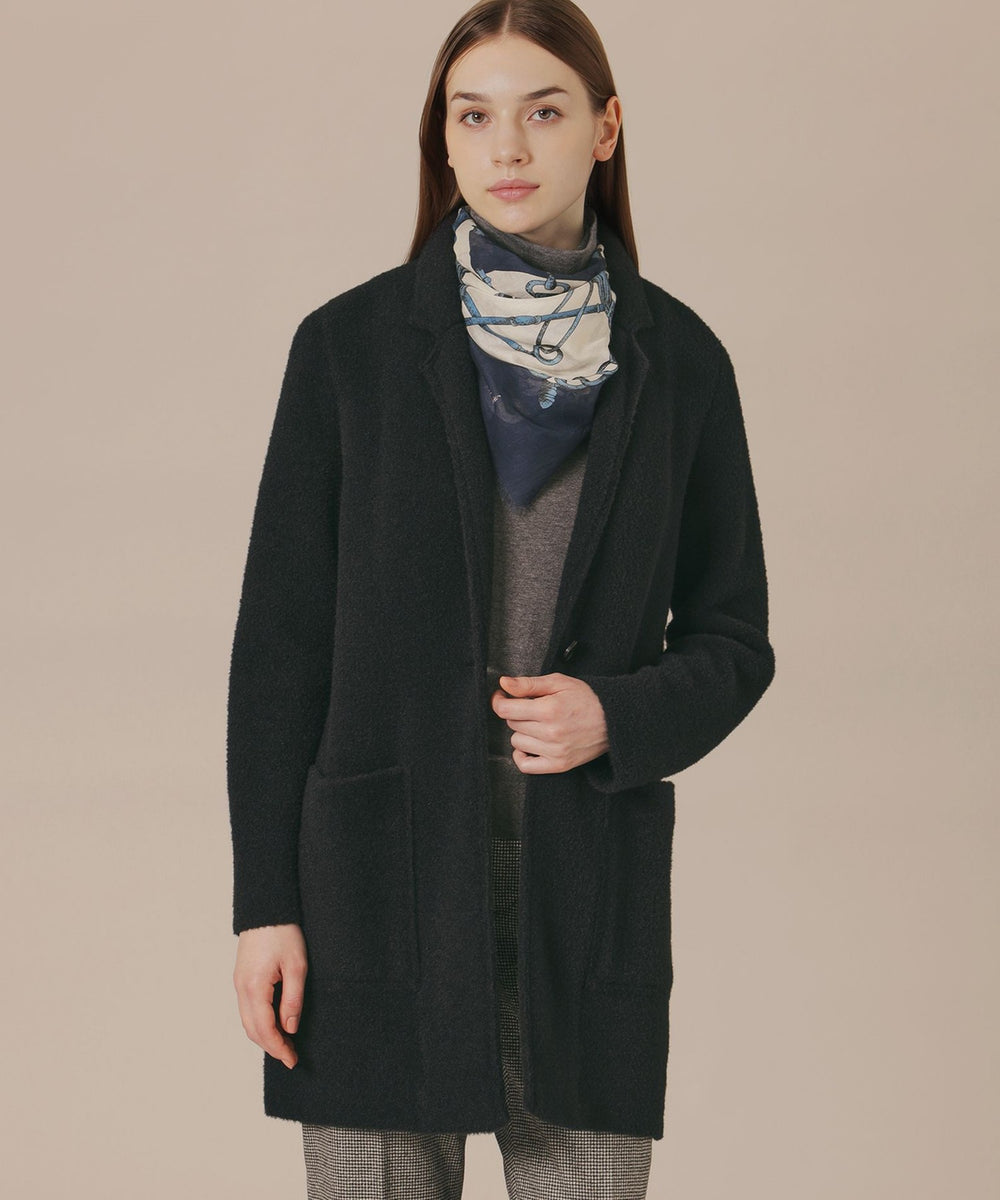 ダブルフェイスニットジャケット(コート)｜MACKINTOSH LONDON