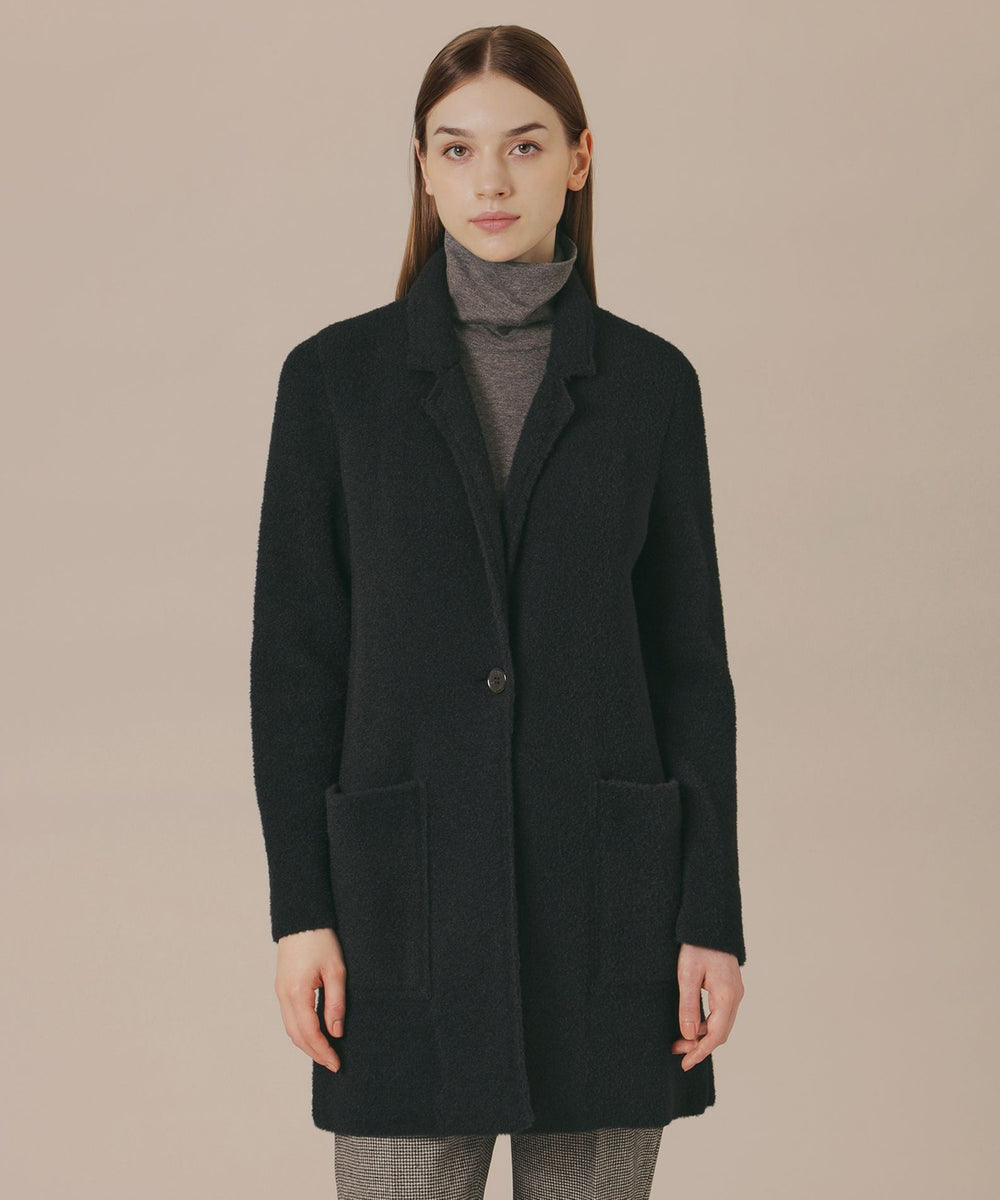 ダブルフェイスニットジャケット(コート)｜MACKINTOSH LONDON