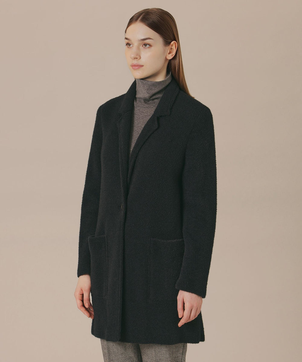 ダブルフェイスニットジャケット(コート)｜MACKINTOSH LONDON