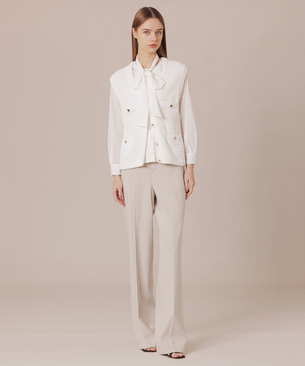 マッキントッシュロンドン　ダウンベスト　ホワイト40 マッキントッシュロンドン ダウンベスト ホワイト40