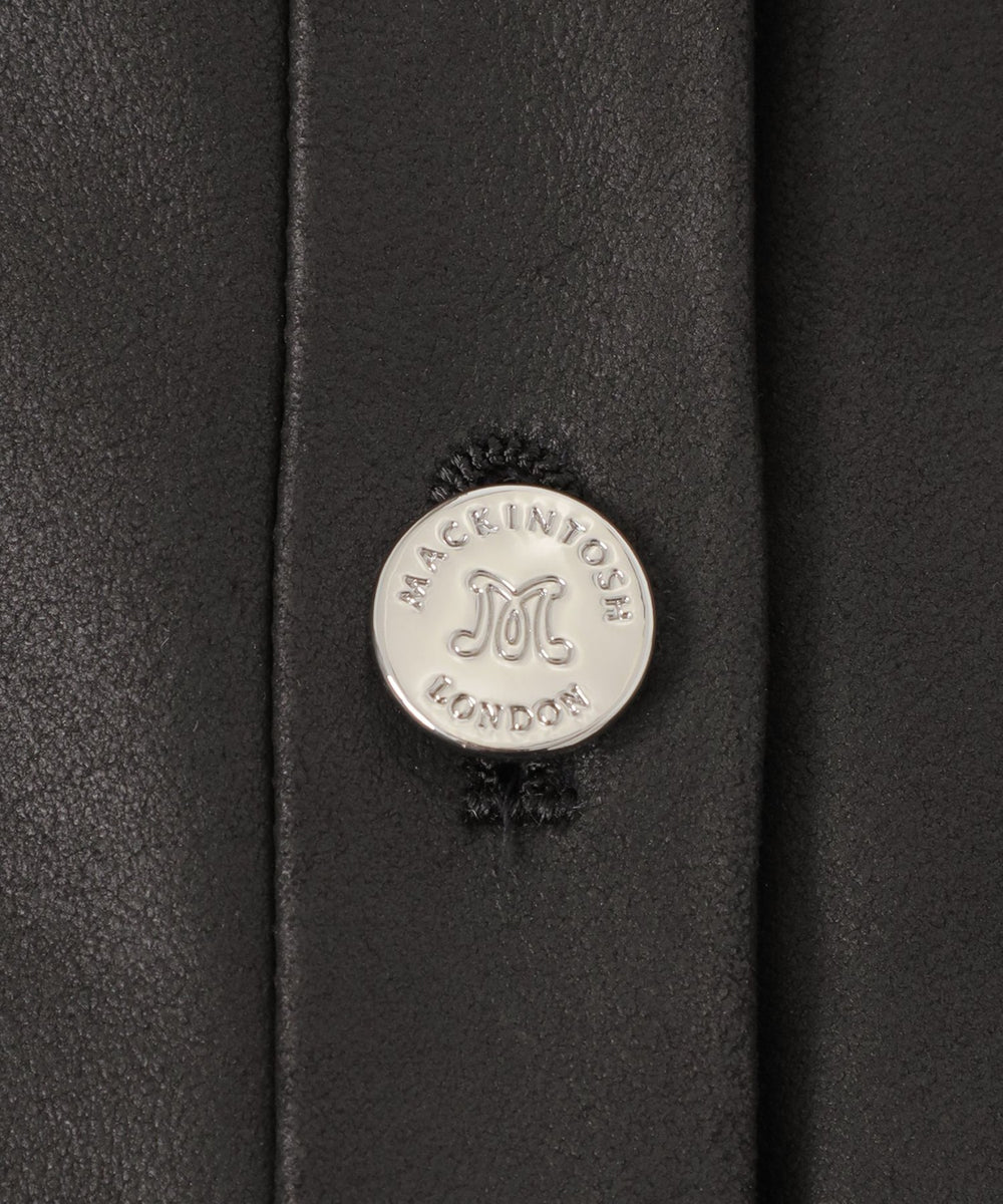 MACKINTOSH ブラック ノーカラージャケット MACKINTOSH PHILOSOPHY ジャケット ノーカラージャケット