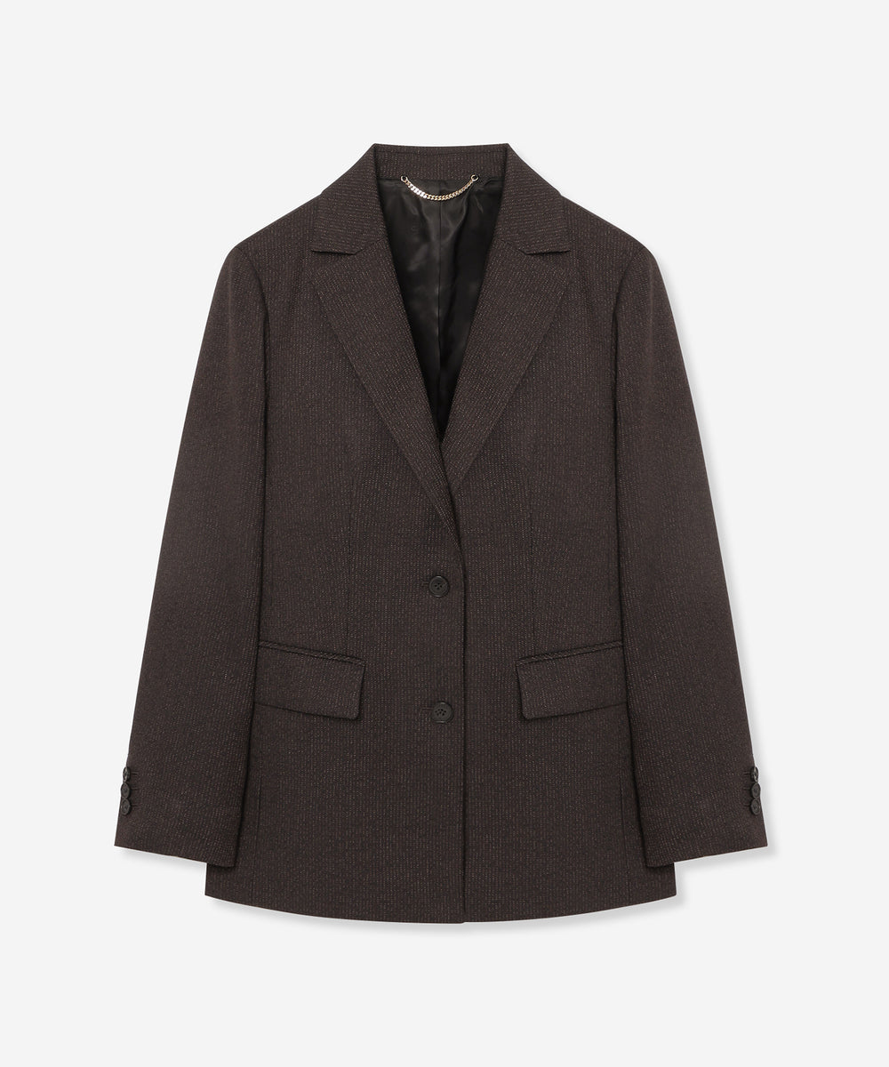 WEB・一部店舗限定】ウールヘアラインストライプジャケット(ジャケット