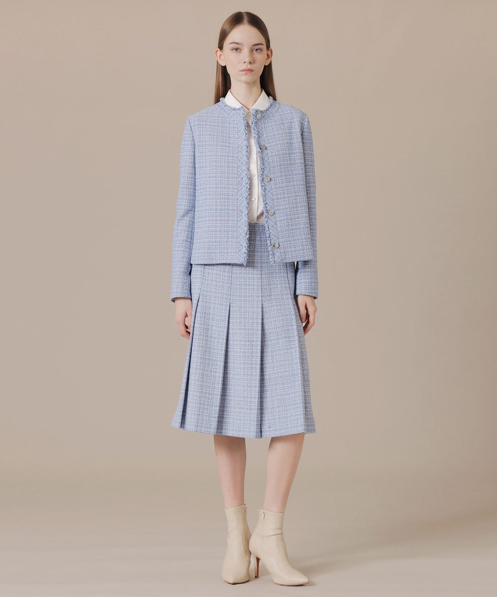 ツイードノーカラージャケット(ジャケット)｜MACKINTOSH LONDON