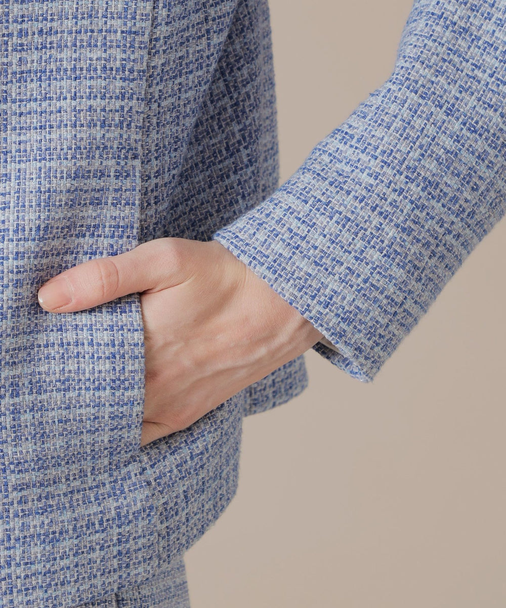 ツイードノーカラージャケット(ジャケット)｜MACKINTOSH LONDON