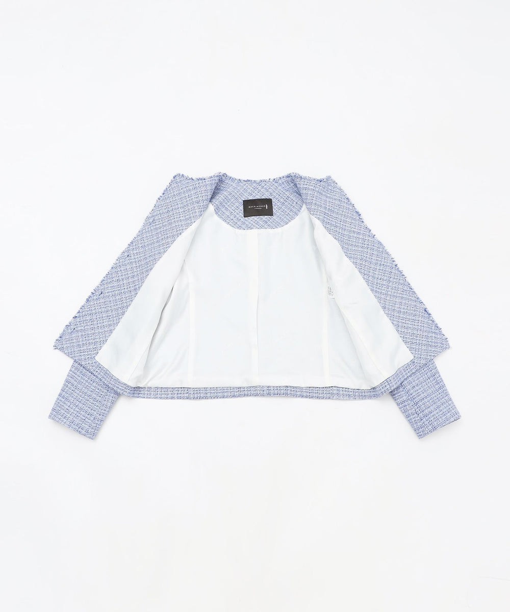 ツイードノーカラージャケット(ジャケット)｜MACKINTOSH LONDON