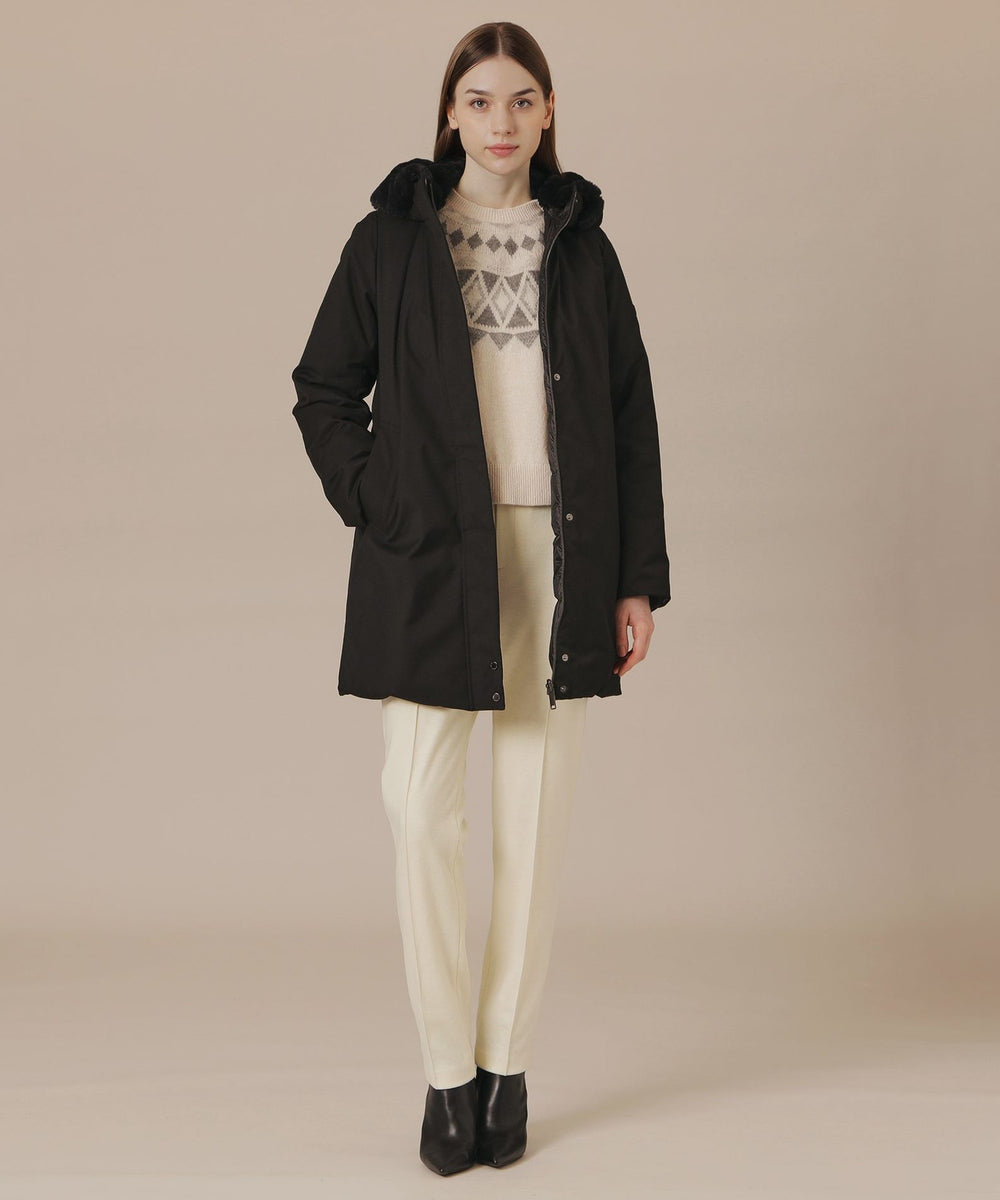 Precious12月号】【PONTELAND/ポントランド】リバーシブルダウンコート