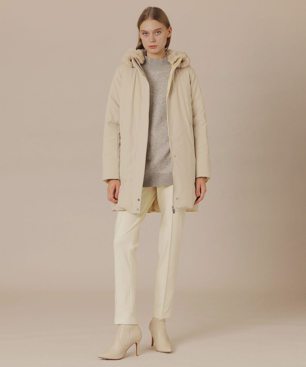 Precious12月号】【PONTELAND/ポントランド】リバーシブルダウンコート