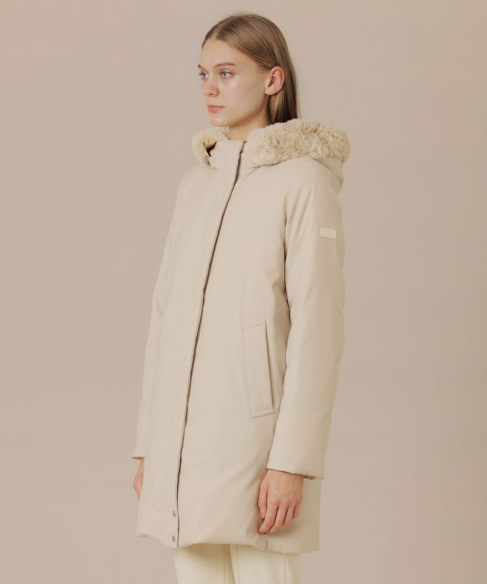 Precious12月号】【PONTELAND/ポントランド】リバーシブルダウンコート