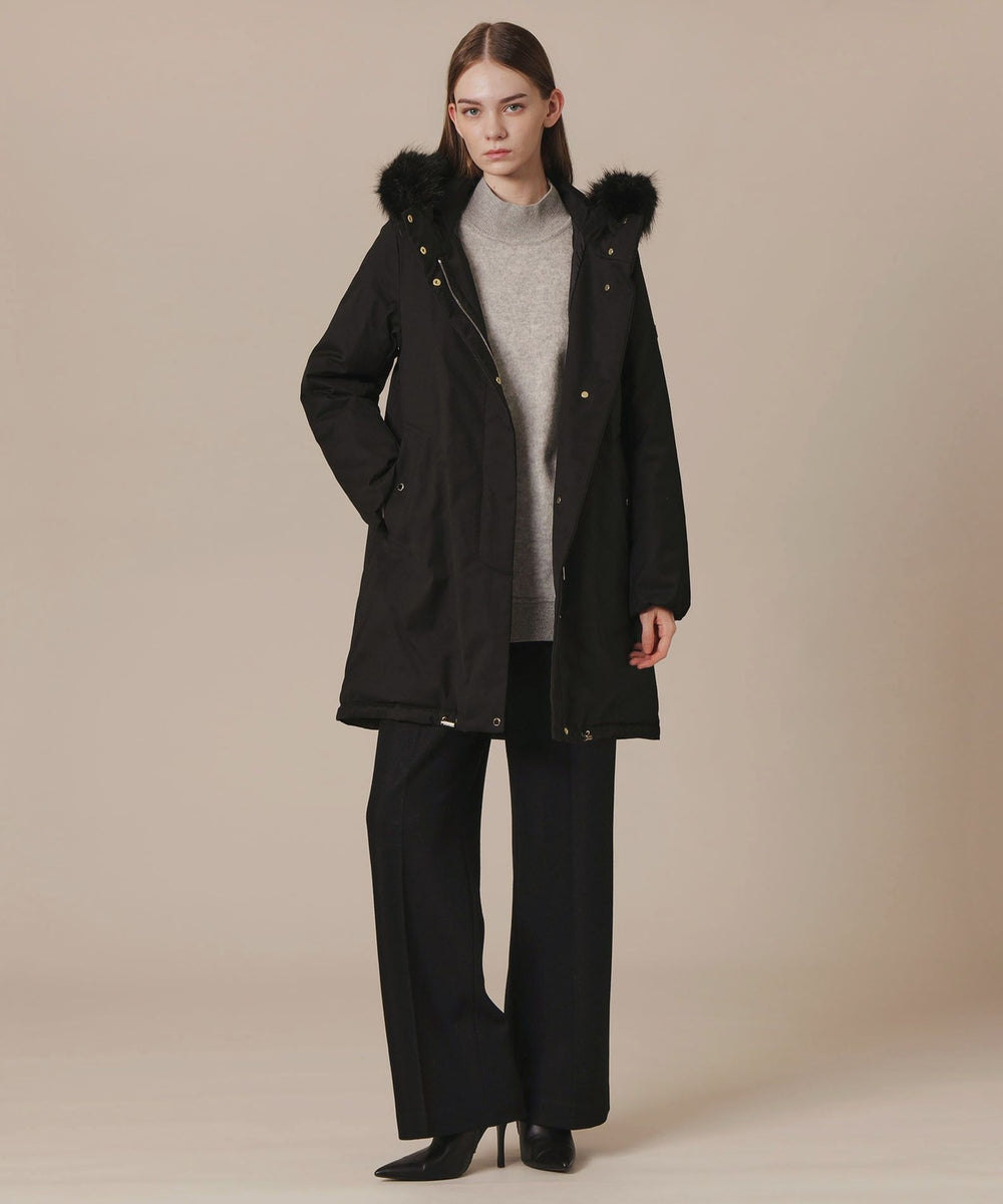 WEB・一部店舗限定】ポリエステルオックスフォードフーデットダウン