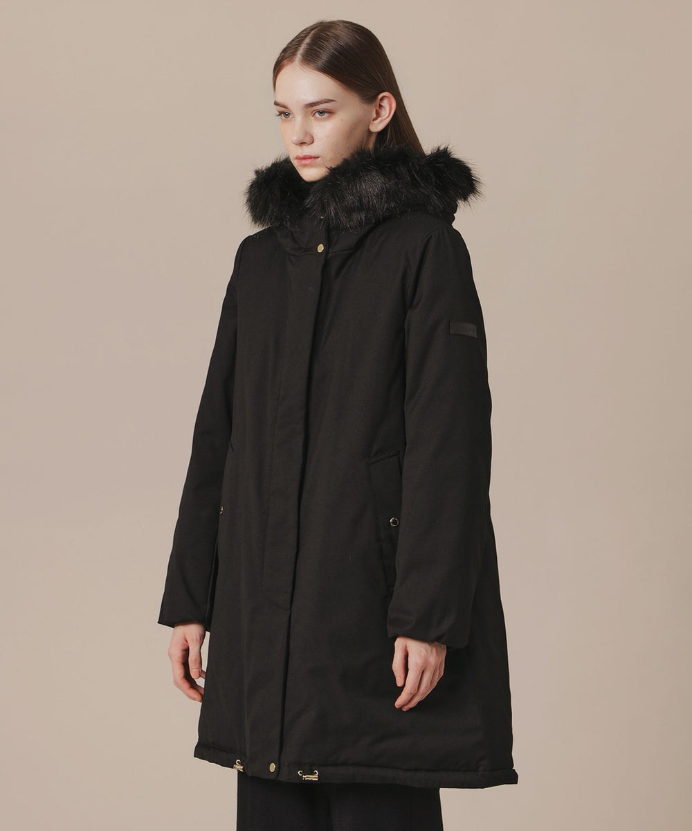 WEB・一部店舗限定】ポリエステルオックスフォードフーデットダウン