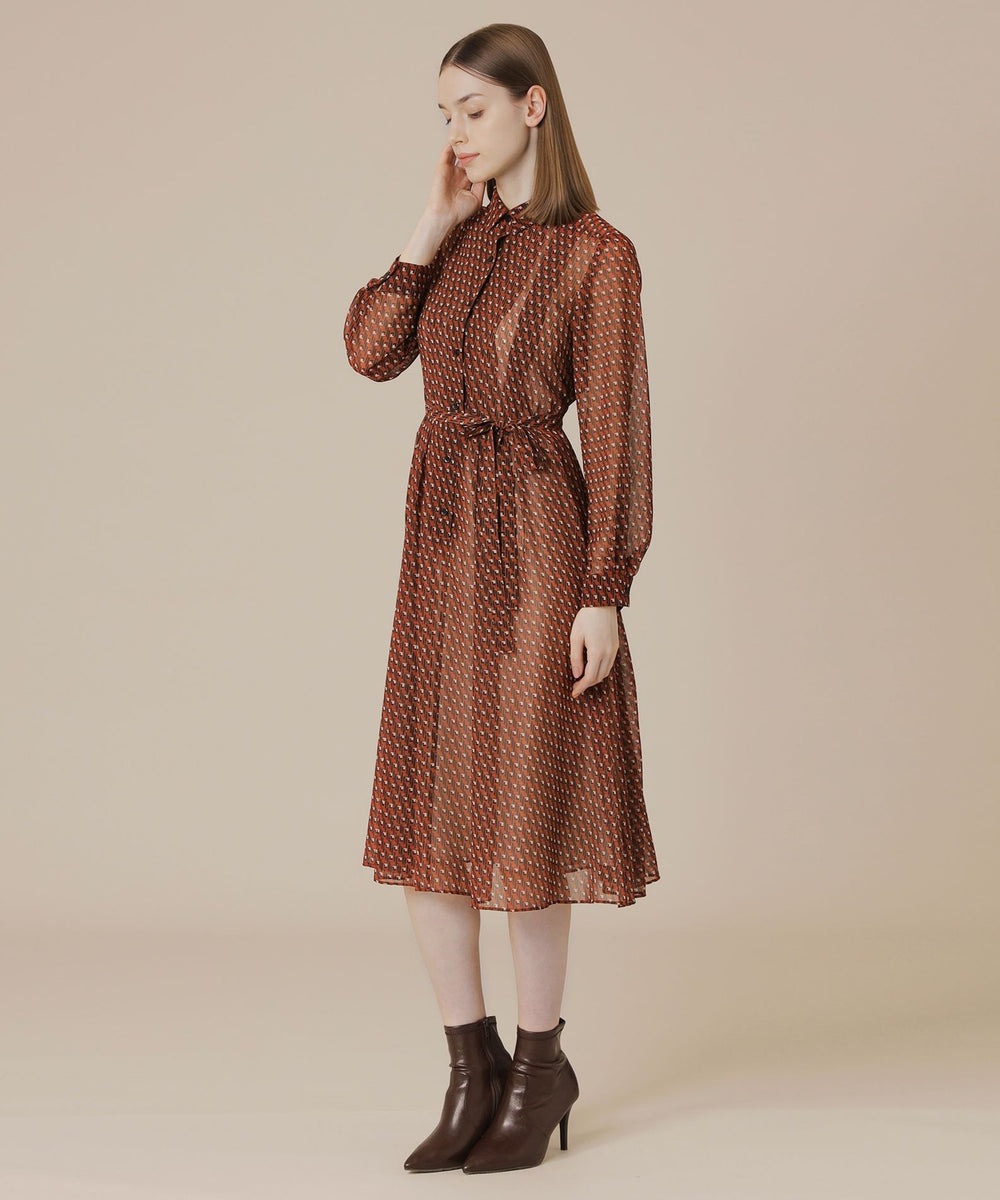 キューブプリントワンピース(ワンピース)｜MACKINTOSH LONDON