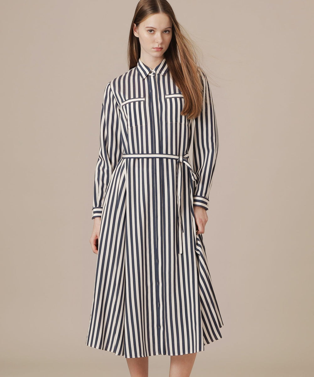 ドビーストライプワンピース(ワンピース)｜MACKINTOSH LONDON