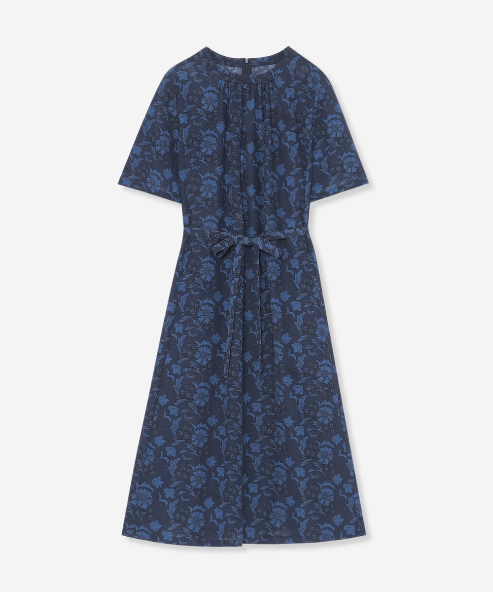 BIBURY FLOWER】ドローイングシャドーバイブリーワンピース(ワンピース