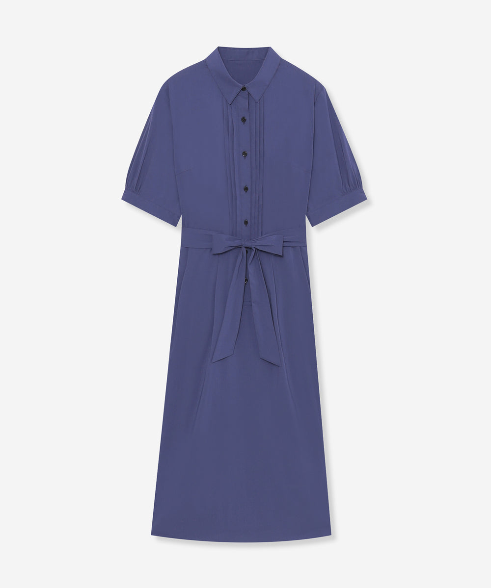 コットンナイロンストレッチワンピース(ワンピース)｜MACKINTOSH