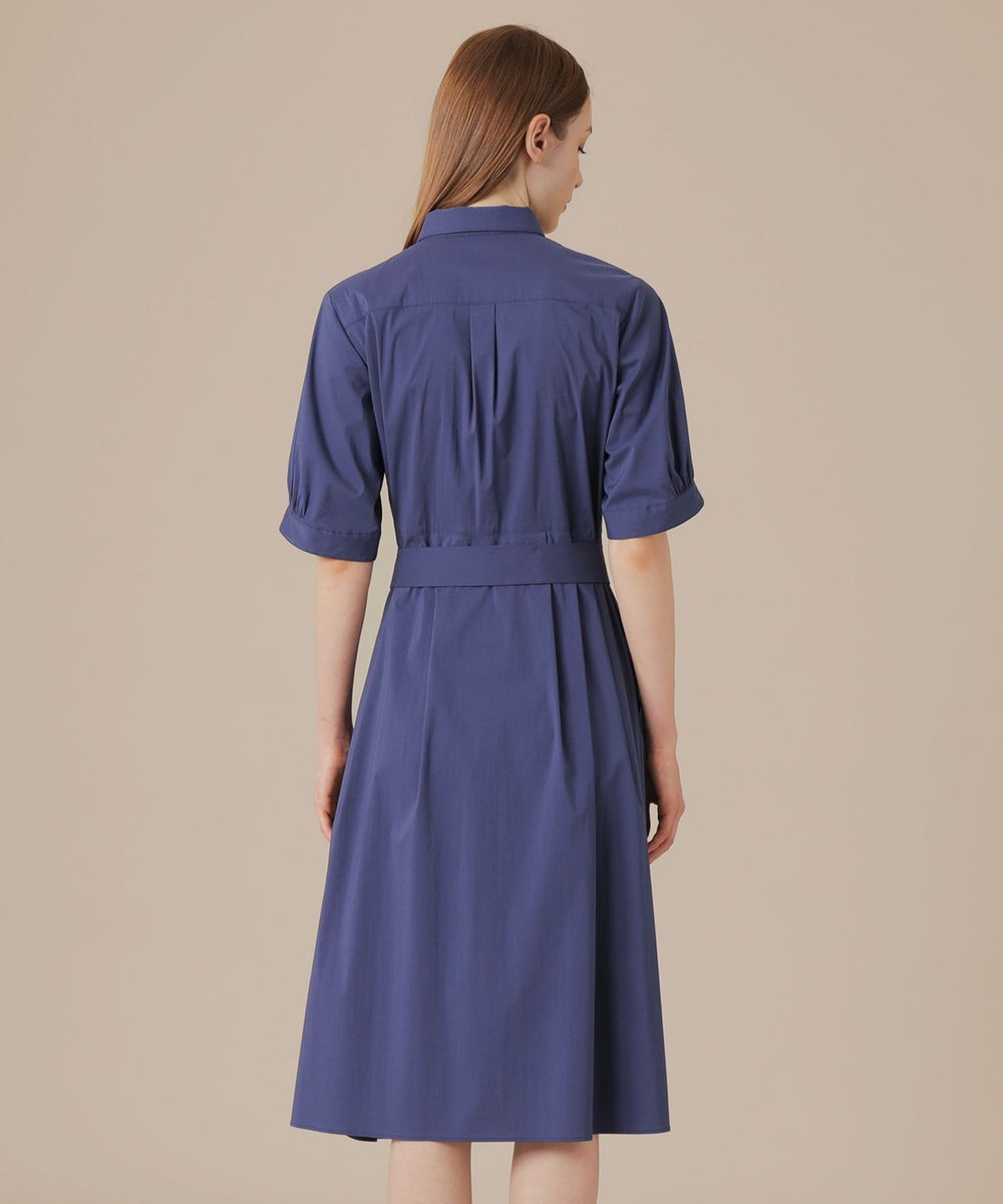 コットンナイロンストレッチワンピース(ワンピース)｜MACKINTOSH