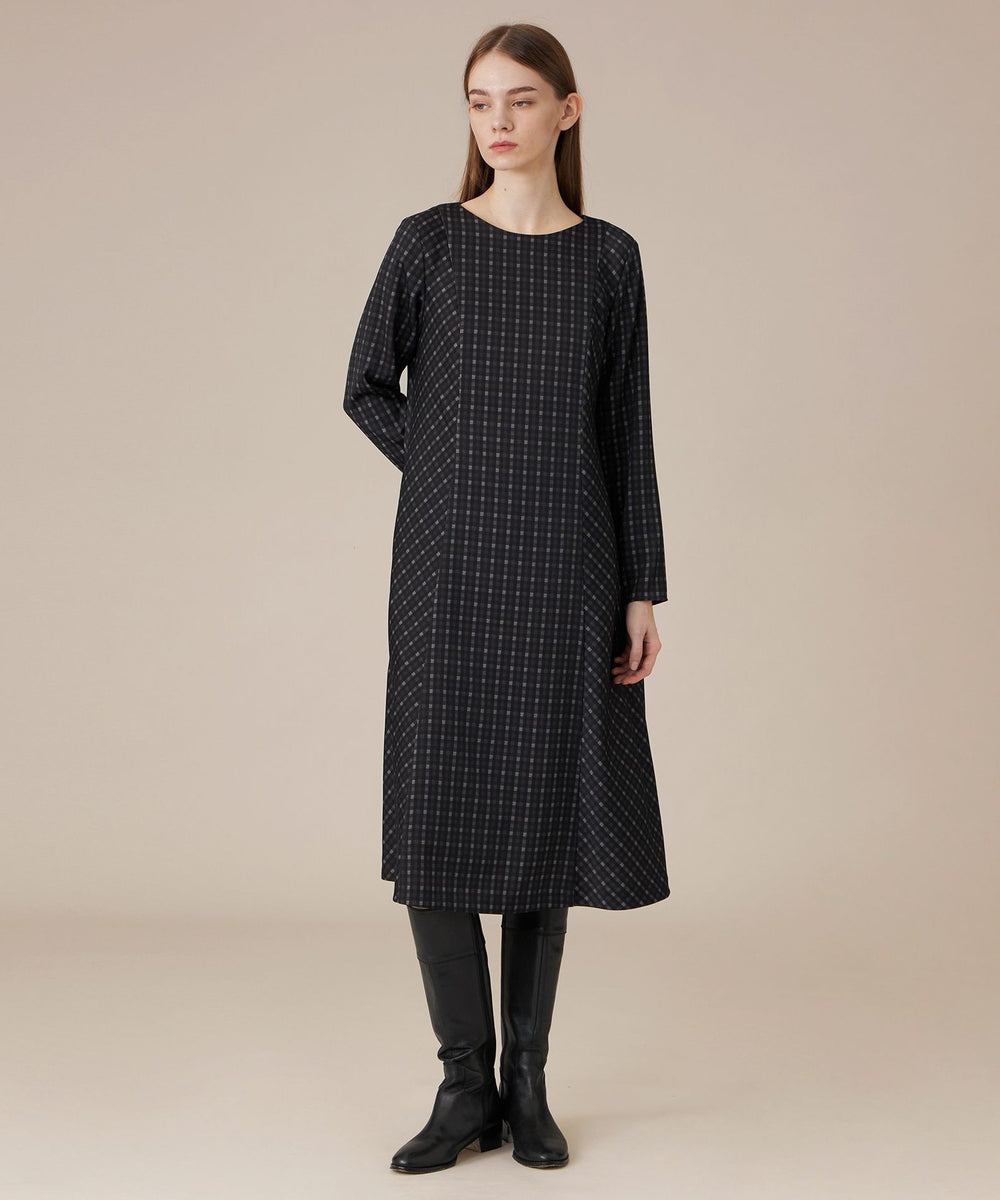 プリントチェックワンピース(ワンピース)｜MACKINTOSH LONDON