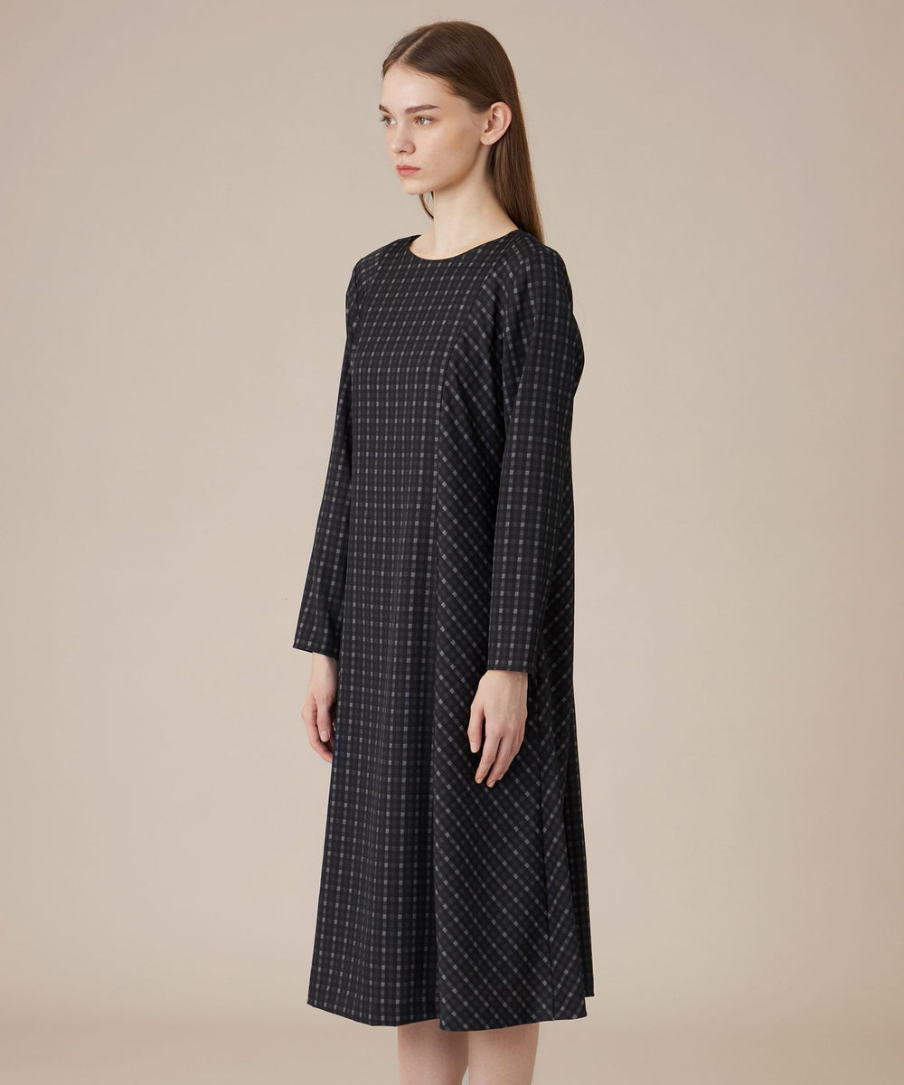 maruさま専用　Macintosh London ウール混チェックワンピース プリントチェックワンピース(ワンピース)｜MACKINTOSH LONDON