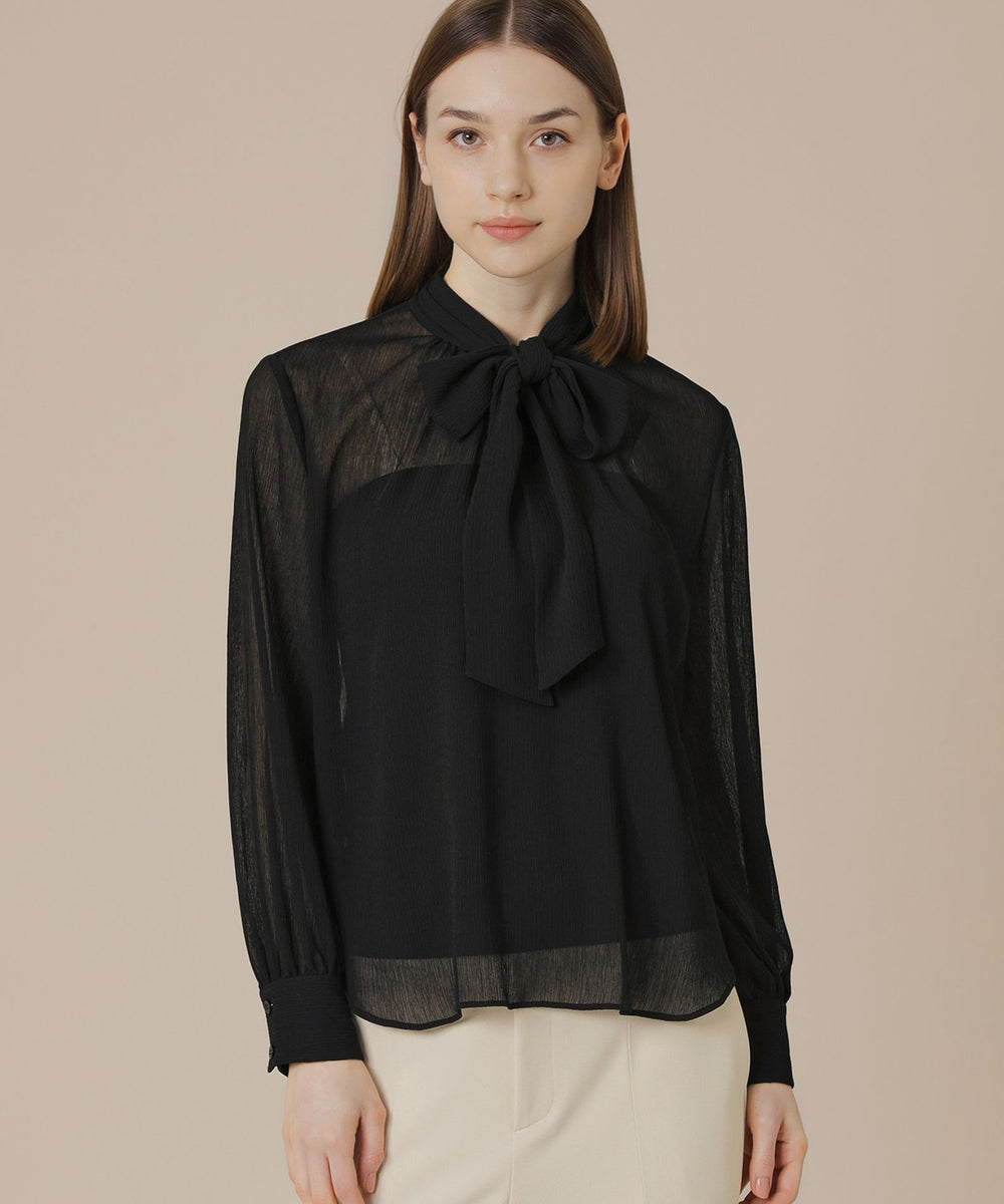 ポリエステルクレープブラウス(トップス)｜MACKINTOSH LONDON