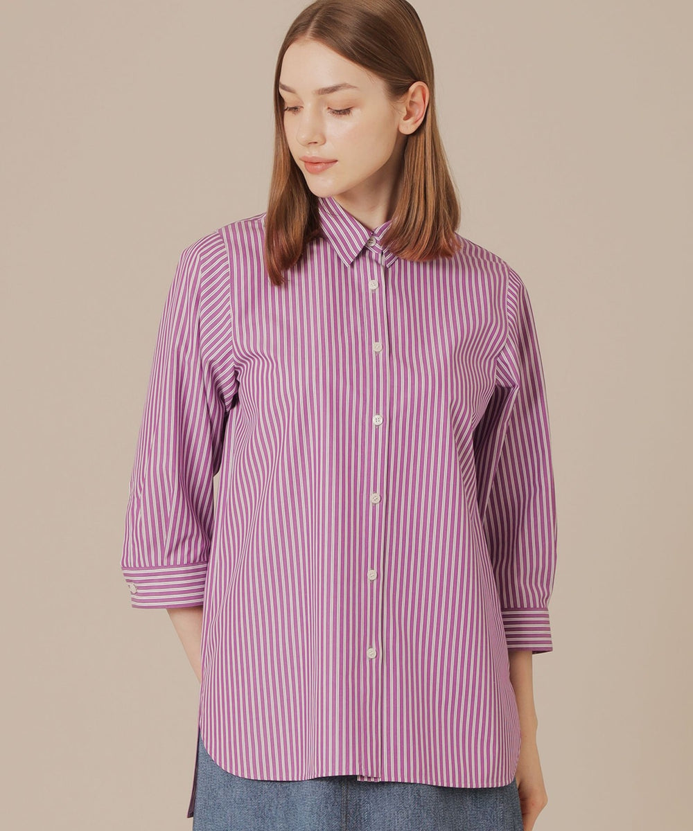コットンストライプチュニックシャツ(トップス)｜MACKINTOSH LONDON