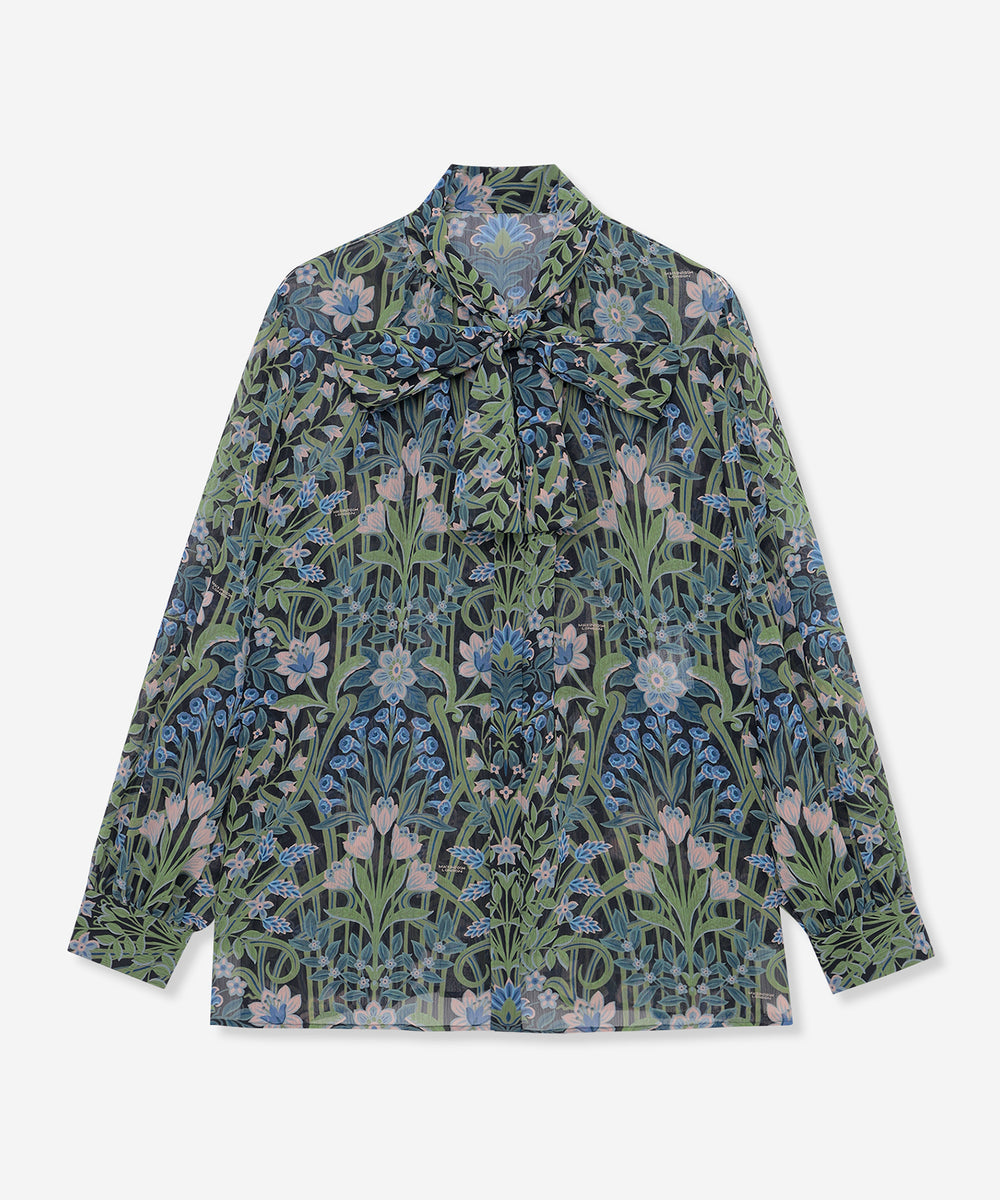 ボタニカルウォールプリントブラウス(トップス)｜MACKINTOSH LONDON