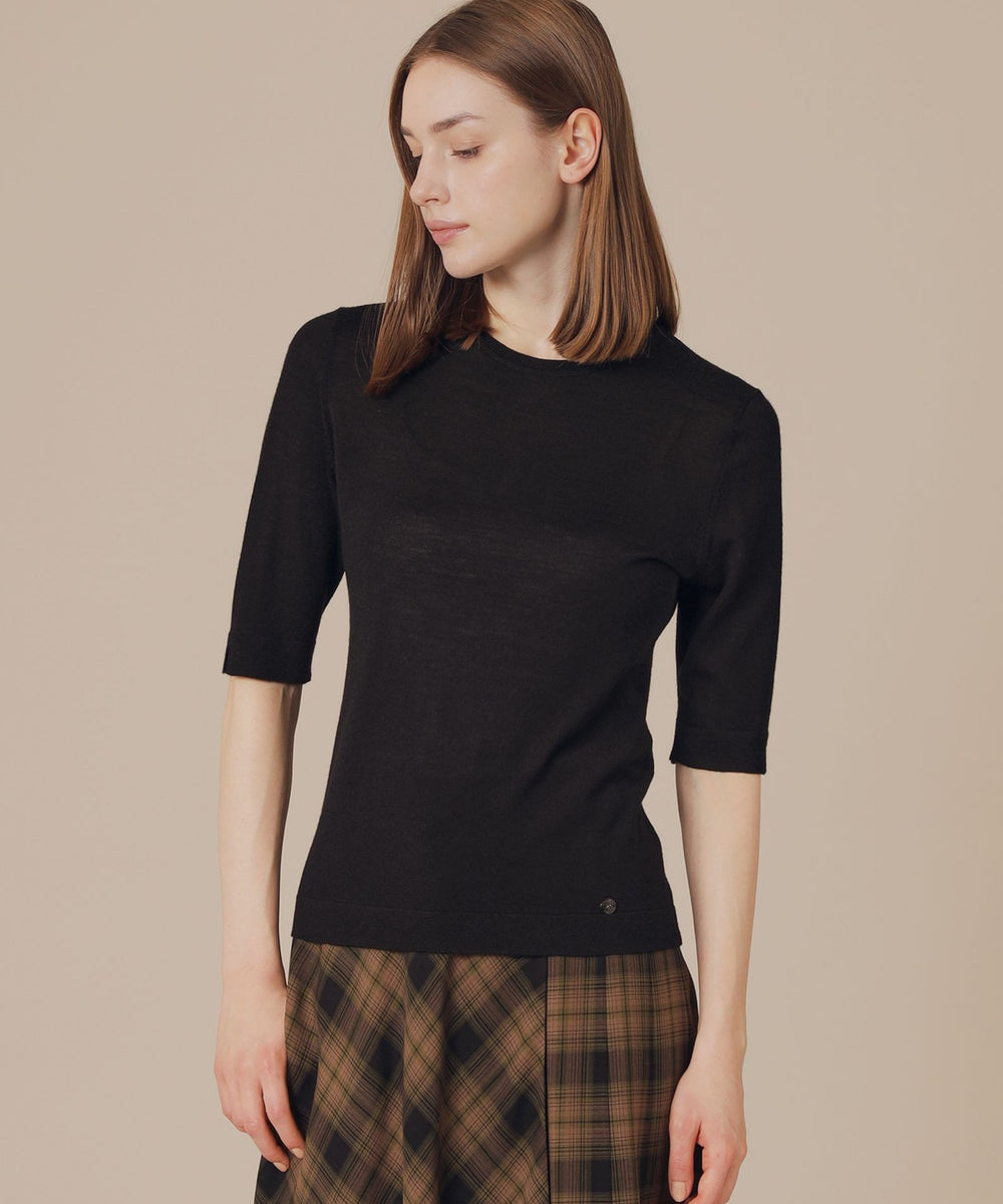 カシミヤブレンドソフトニットプルオーバー(トップス)｜MACKINTOSH