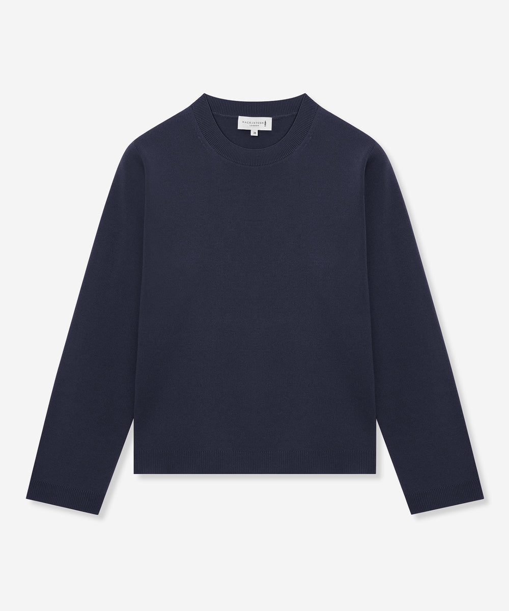 マッキントッシュロンドン コットンリブニットプルオーバー 近年モデル ケーブルニットプルオーバー(トップス)｜MACKINTOSH LONDON