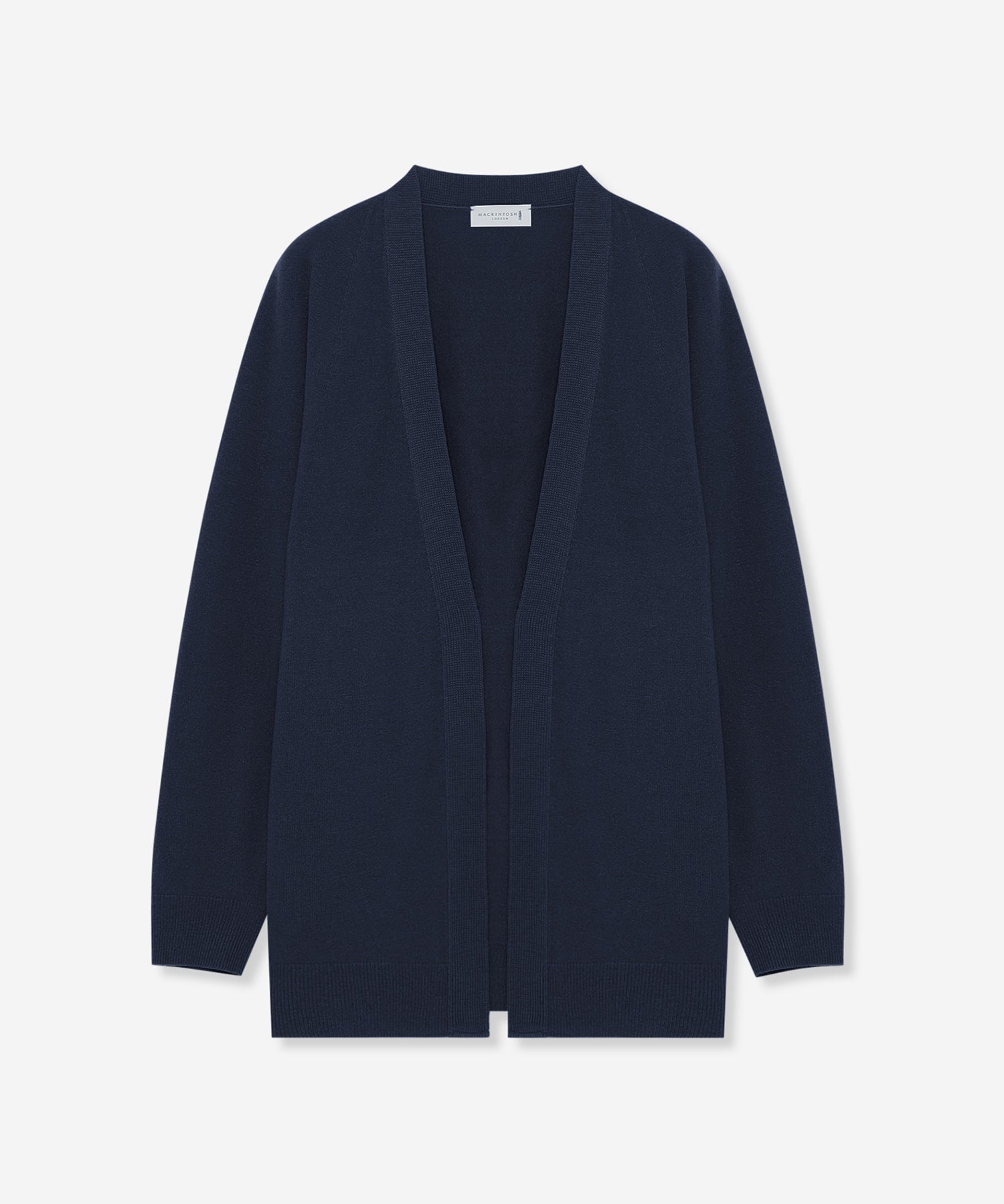 MACKINTOSH ネイビー 麻 カーディガン バルキーニットカーディガン(トップス)｜MACKINTOSH LONDON