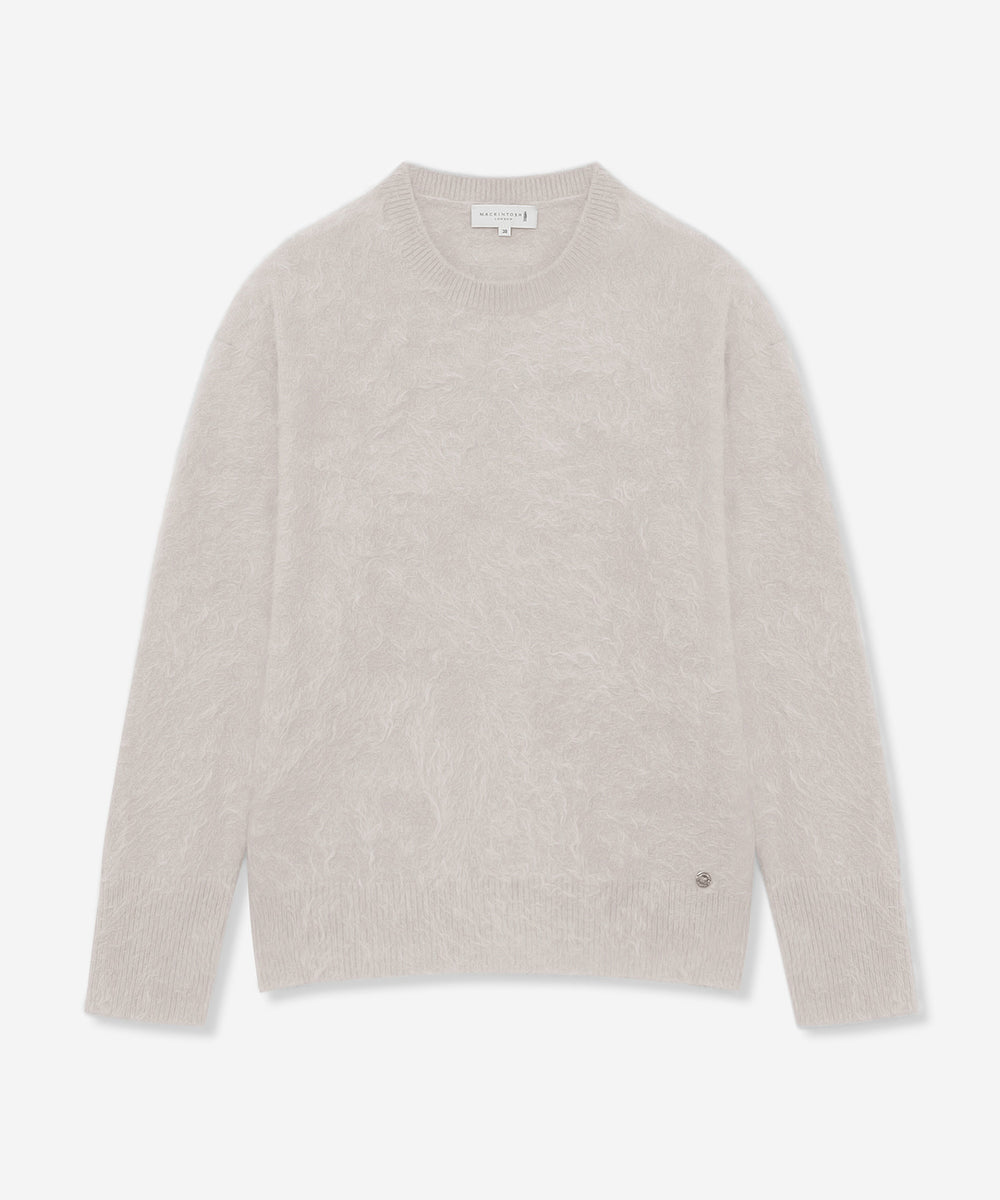 Precious12月号】ファーカシミヤニットプルオーバー(トップス