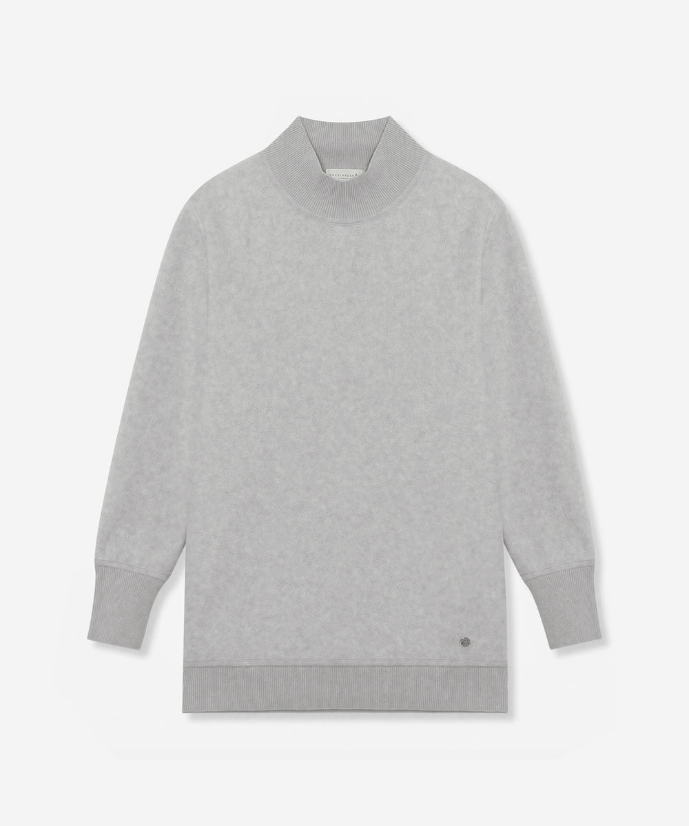 フラッシュドソフトカラーニットプルオーバー(トップス)｜MACKINTOSH