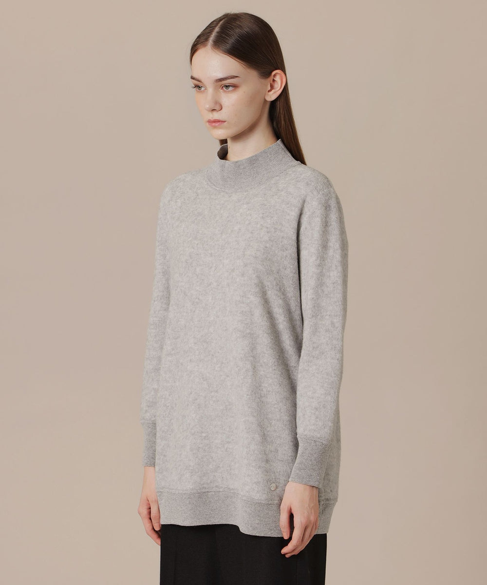 フラッシュドソフトカラーニットプルオーバー(トップス)｜MACKINTOSH