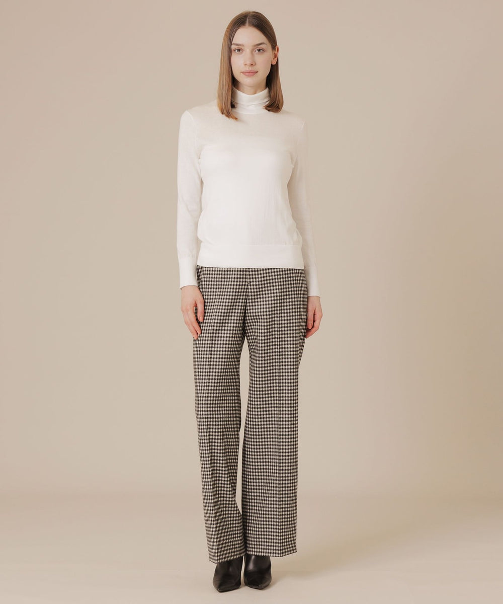 SUPER FINE LAB.】メルテッドサウラコットンタートルネックプル