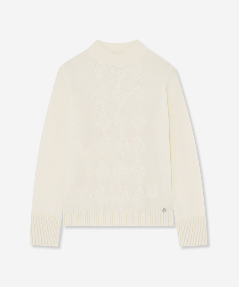 ウールカシミヤアーガイルニット(トップス)｜MACKINTOSH LONDON