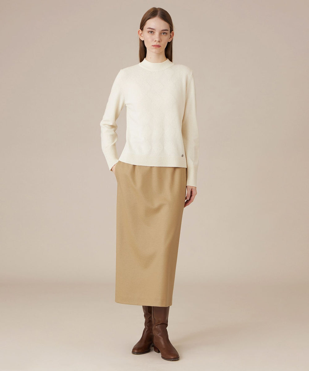 ウールカシミヤアーガイルニット(トップス)｜MACKINTOSH LONDON