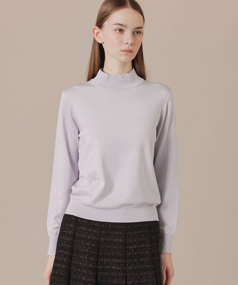 シルキーラメニットタートルネック(トップス)｜MACKINTOSH LONDON