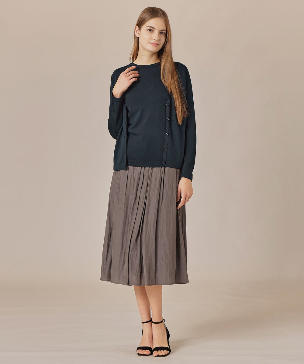 WEB・一部店舗限定】レーヨンナイロンカーディガン(トップス
