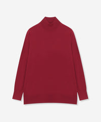 WEB・一部店舗限定】ウールハイネックニットプルオーバー(トップス