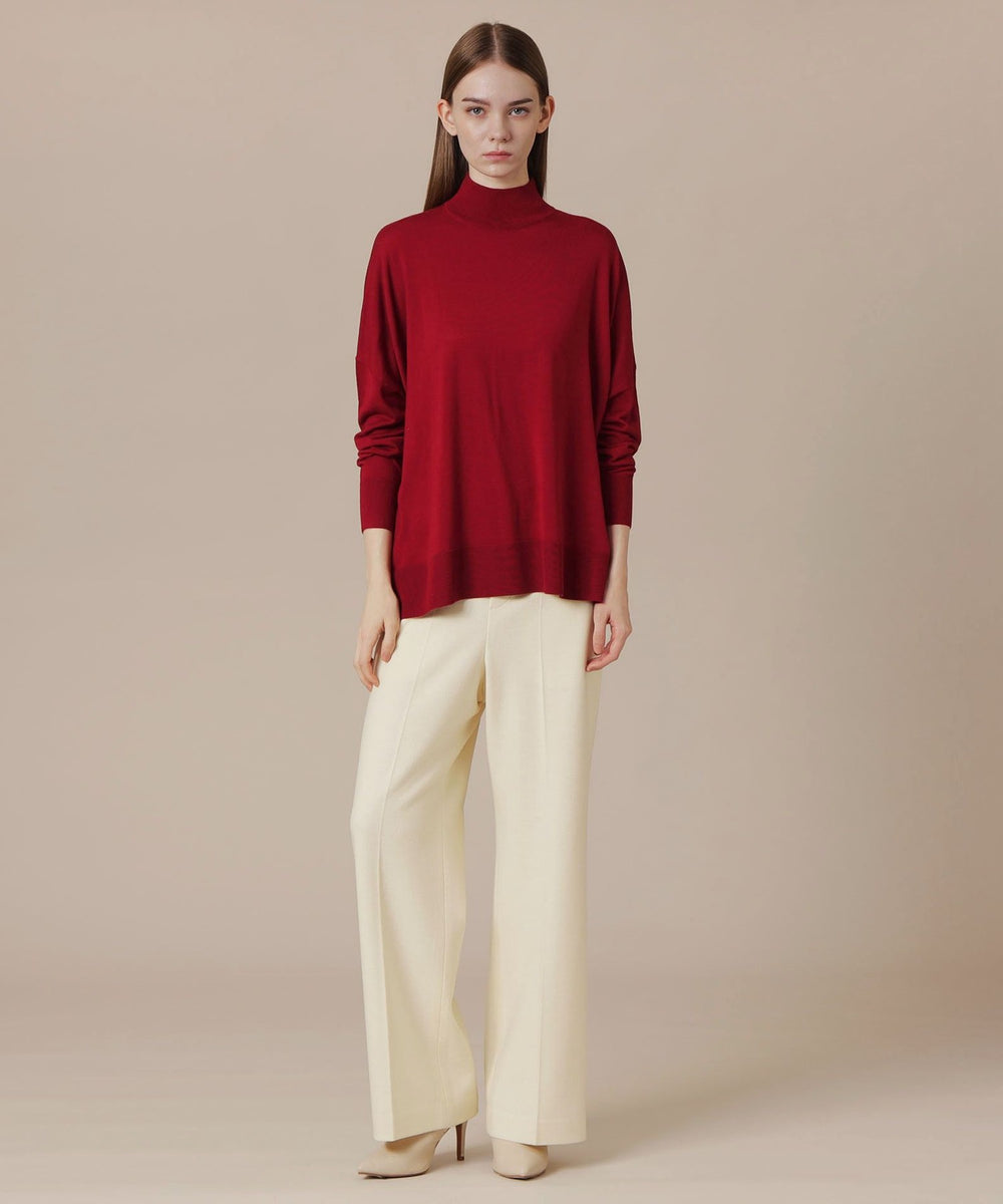 WEB・一部店舗限定】ウールハイネックニットプルオーバー(トップス