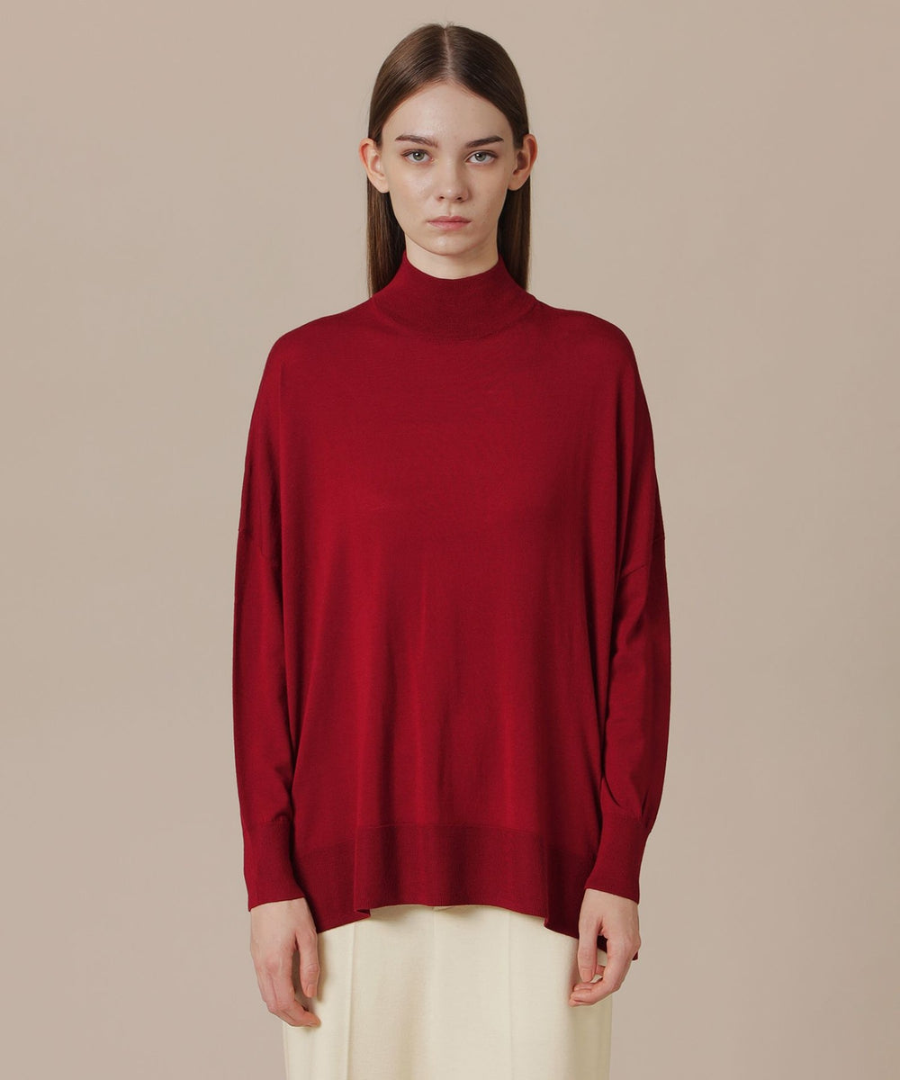 WEB・一部店舗限定】ウールハイネックニットプルオーバー(トップス