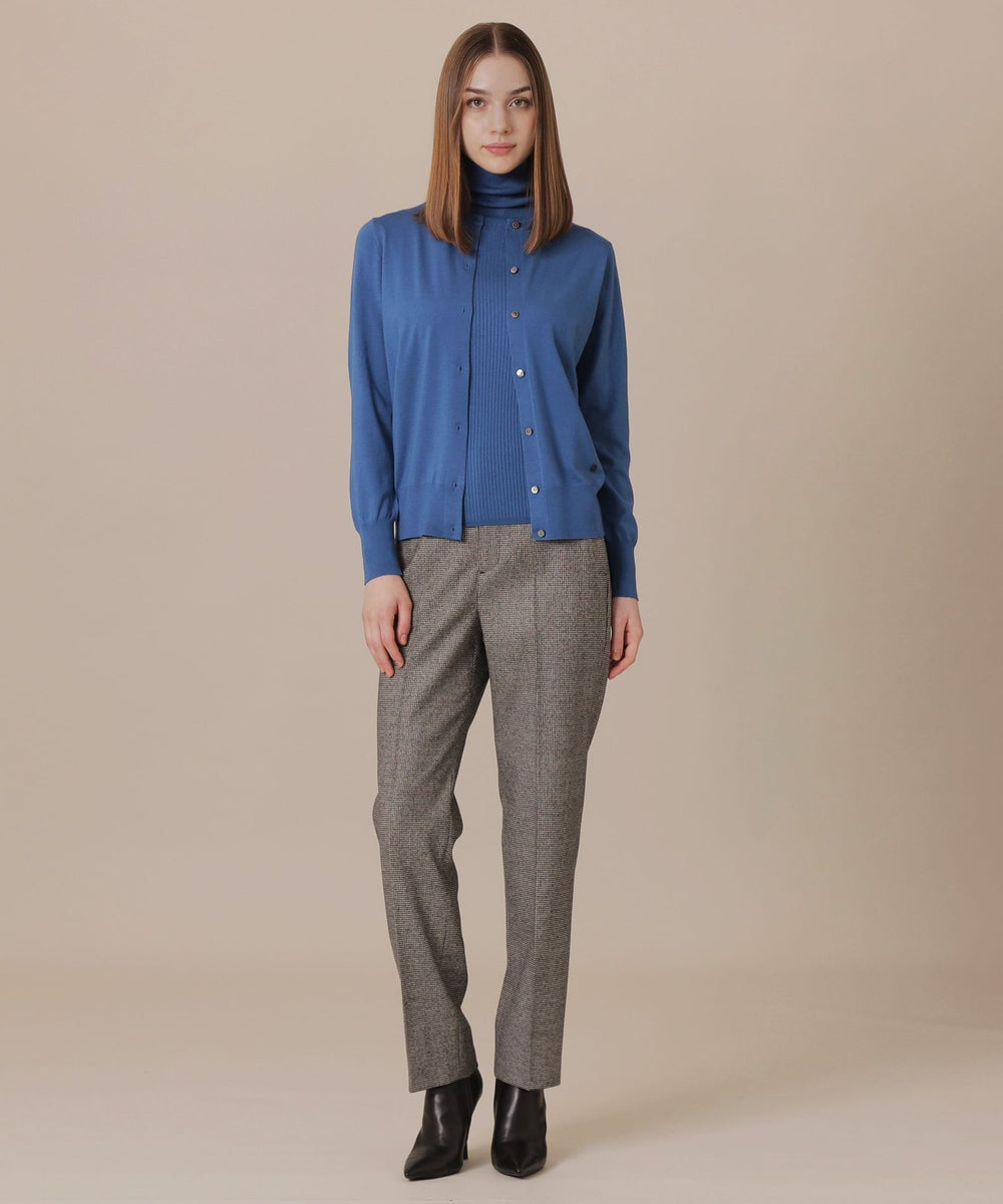 WEB・一部店舗限定】クリアニットプレーンカーディガン(トップス