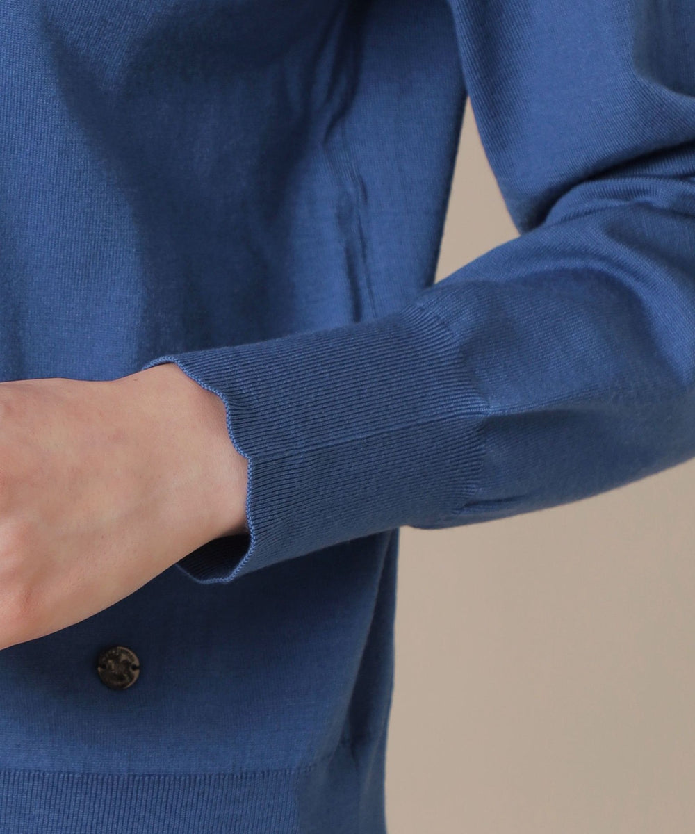 WEB・一部店舗限定】クリアニットプレーンカーディガン(トップス