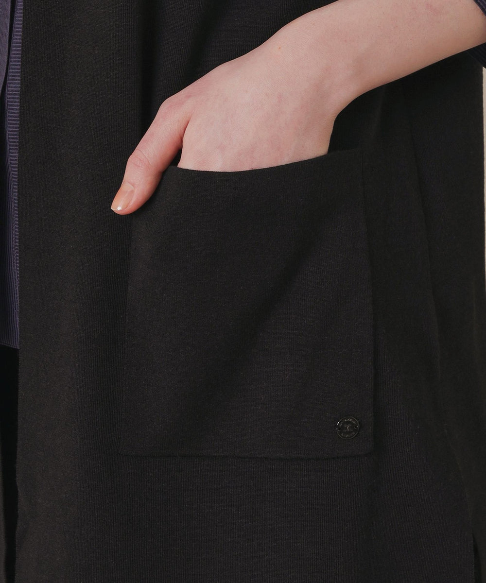 WEB・一部店舗限定】クリアニットフルニードルジレ(トップス