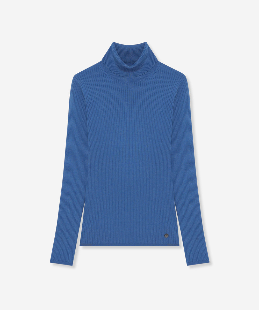 【新品・未使用】マッキントッシュ ロンドン　リブ　タートル　ウォシャブル WEB・一部店舗限定】クリアニットリブタートル(トップス