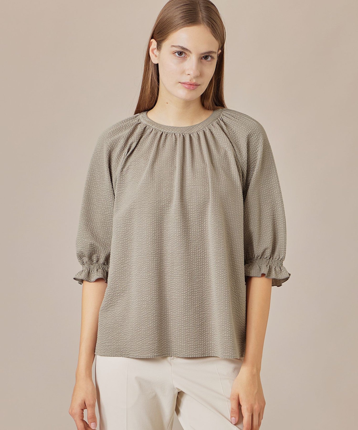 2511-G5P2656306__A,06,モデル身長174cm 着用サイズ：38