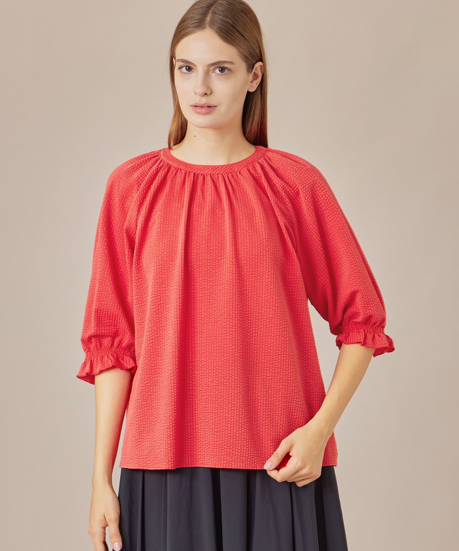 2511-G5P2656380__A,80,モデル身長174cm 着用サイズ：38