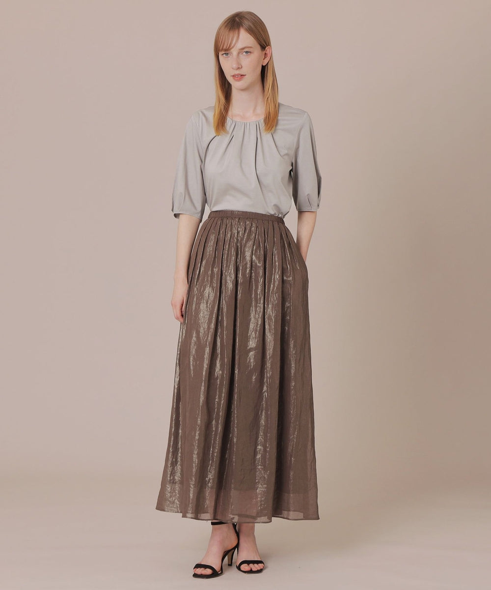 ハイツイストコットンレーヨンギャザープルオーバー(トップス)|MACKINTOSH LONDON(マッキントッシュ ロンドン)のファッション ...
