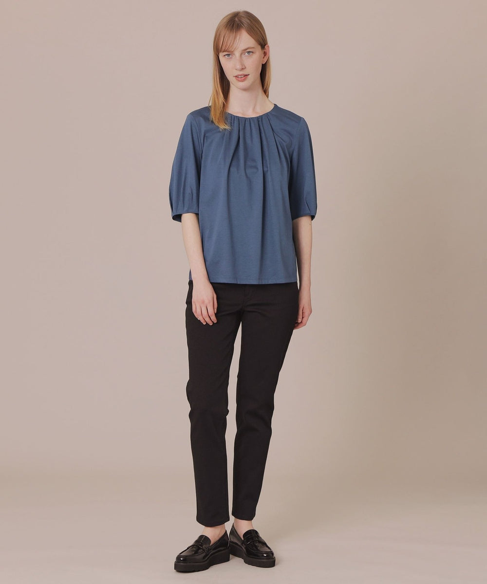 ハイツイストコットンレーヨンギャザープルオーバー(トップス)|MACKINTOSH LONDON(マッキントッシュ ロンドン)のファッション ...