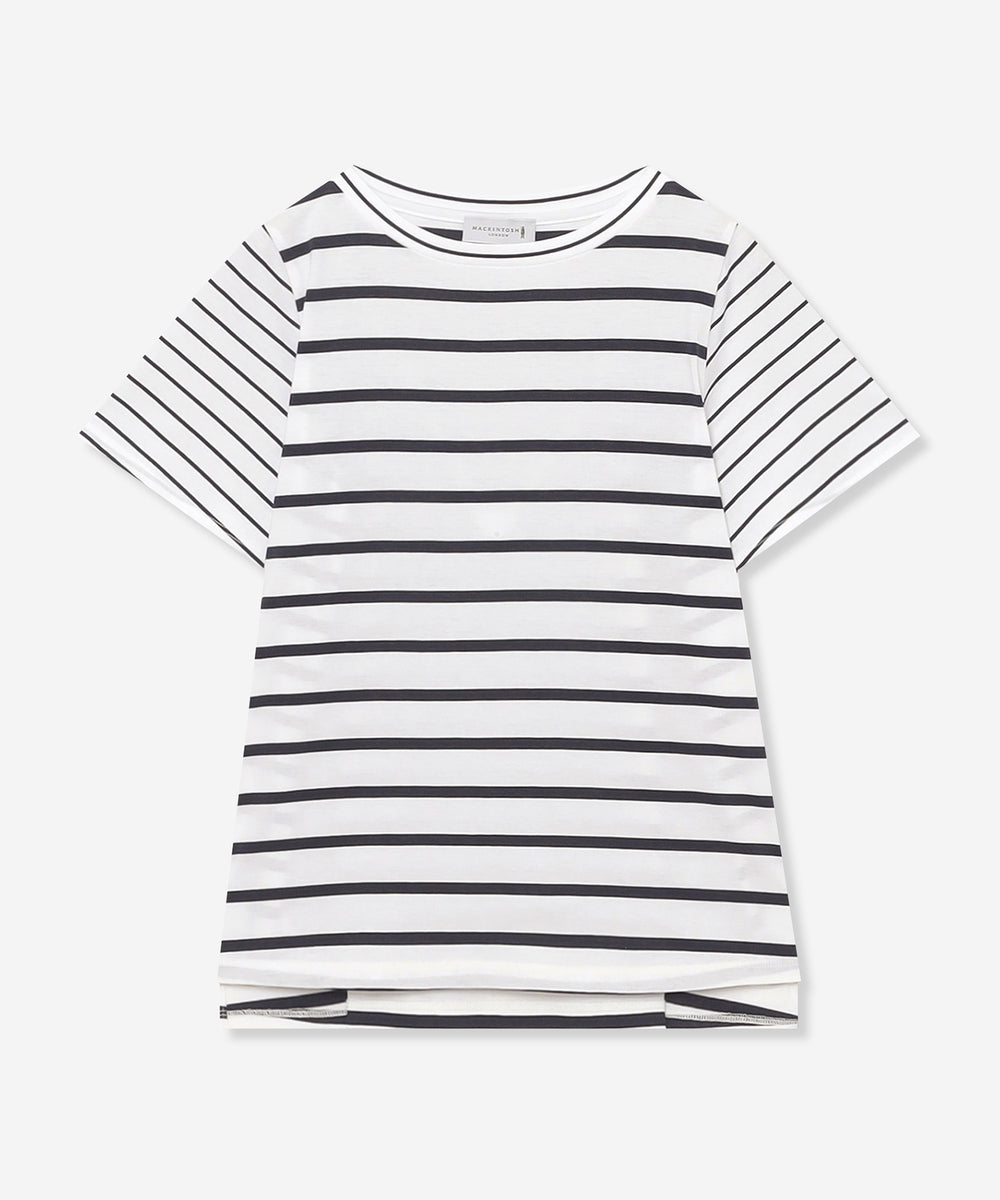 eclat5月号掲載】ボーダーミックスTシャツ(トップス)｜MACKINTOSH