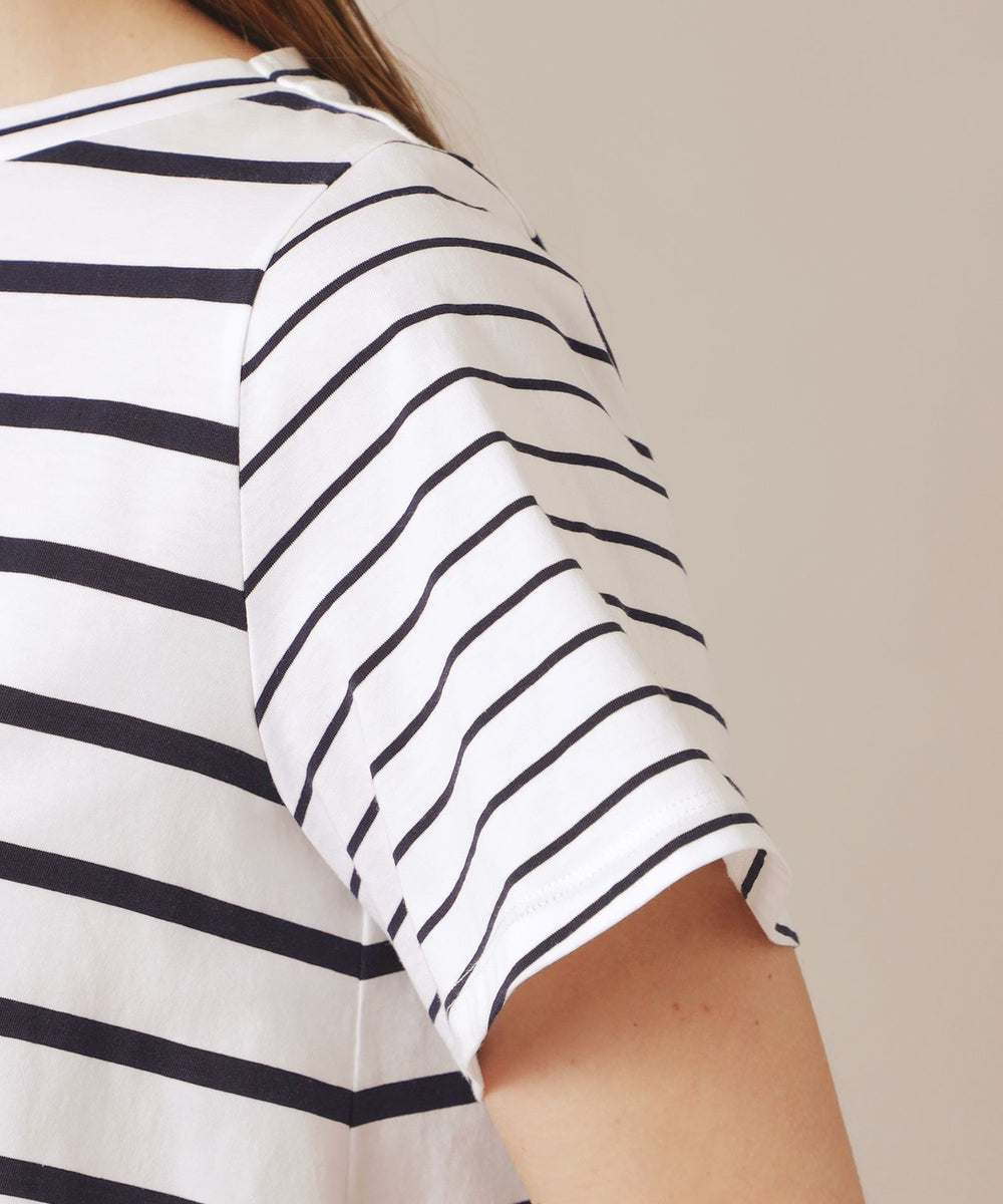 eclat5月号掲載】ボーダーミックスTシャツ(トップス)｜MACKINTOSH