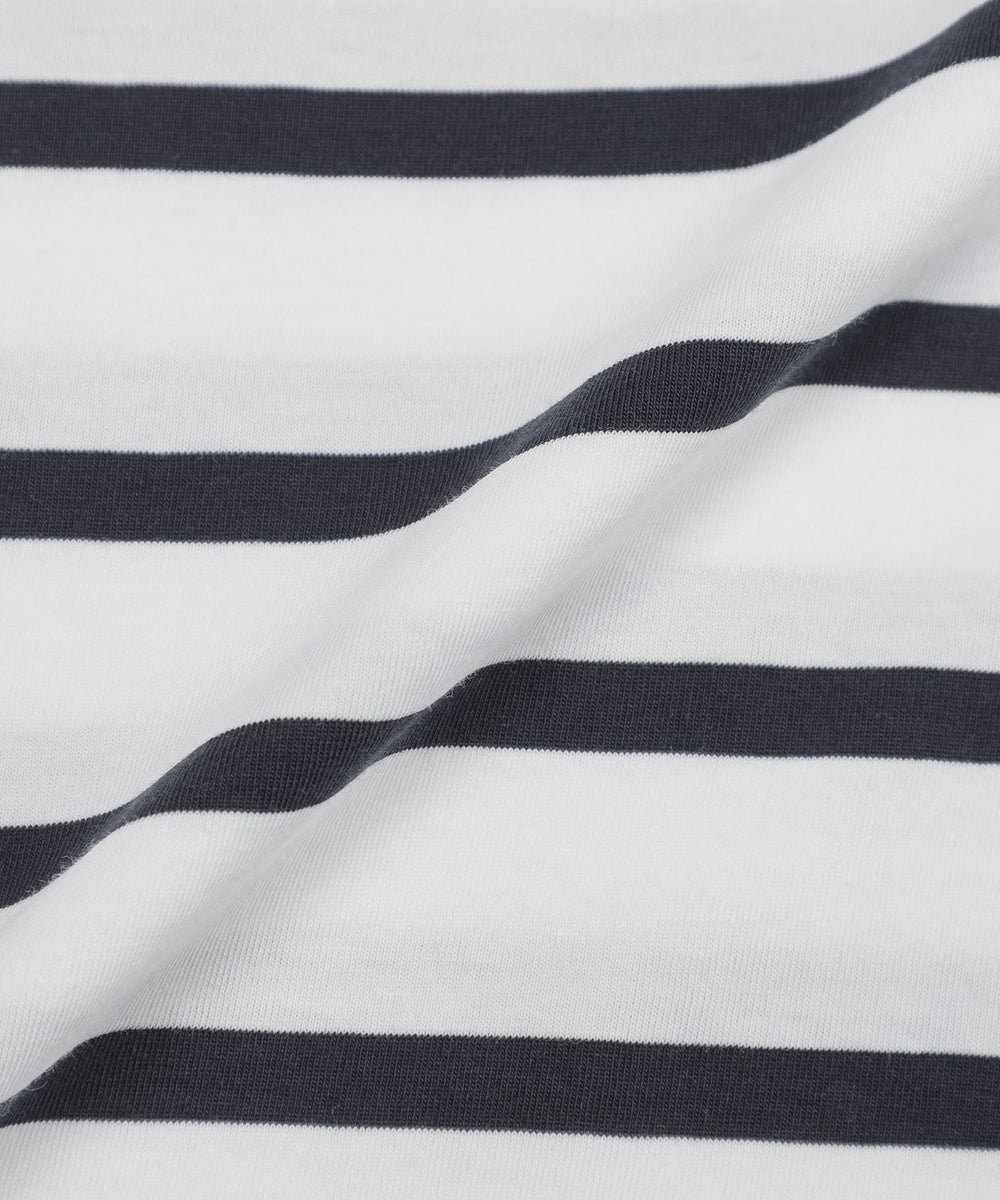新品 MACKINTOSH LONDON 半袖カットソー コットン ボーダー柄 eclat5月号掲載】ボーダーミックスTシャツ(トップス)｜MACKINTOSH